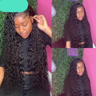 Indian Raw Hair - Water Wave Hair Bundles - 100% Natural Human Hair - 30 Inch Bundles - Double Weft - Alcoholic Hair